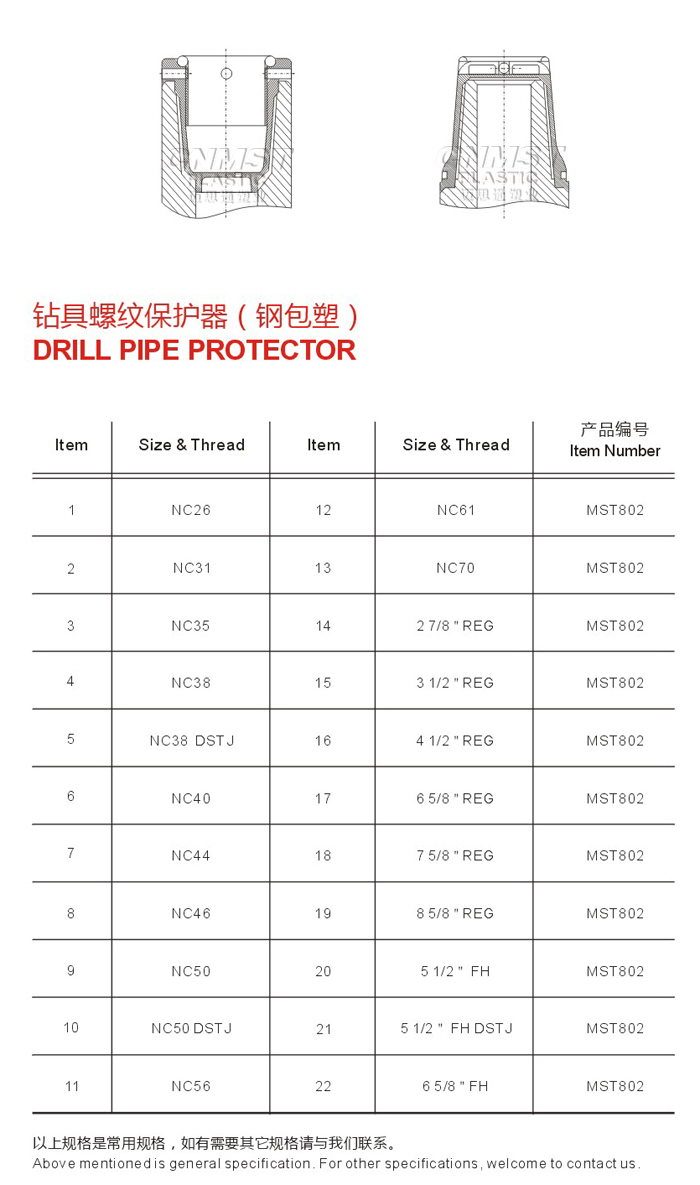 Drill Pipe Protector