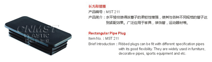 Rectangular Pipe Plug